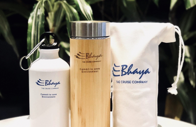 Bhaya Cruises Officially Collaborate with Refill My Bottle