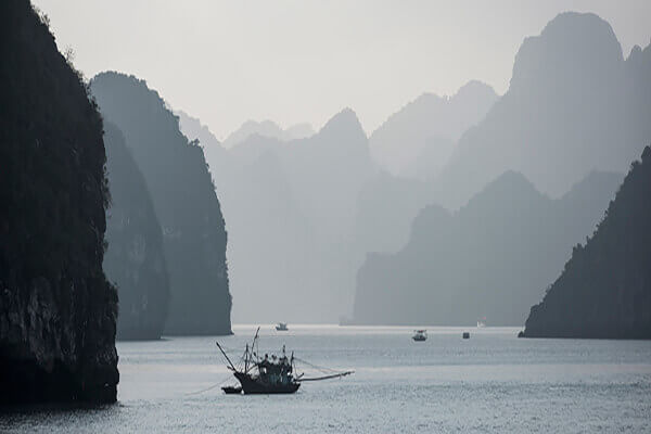 Halong Bay in Januuary